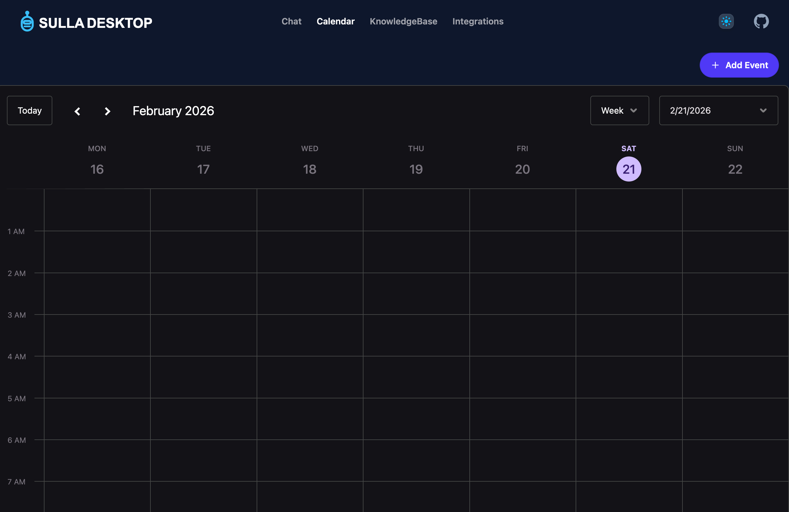 Calendar Integration